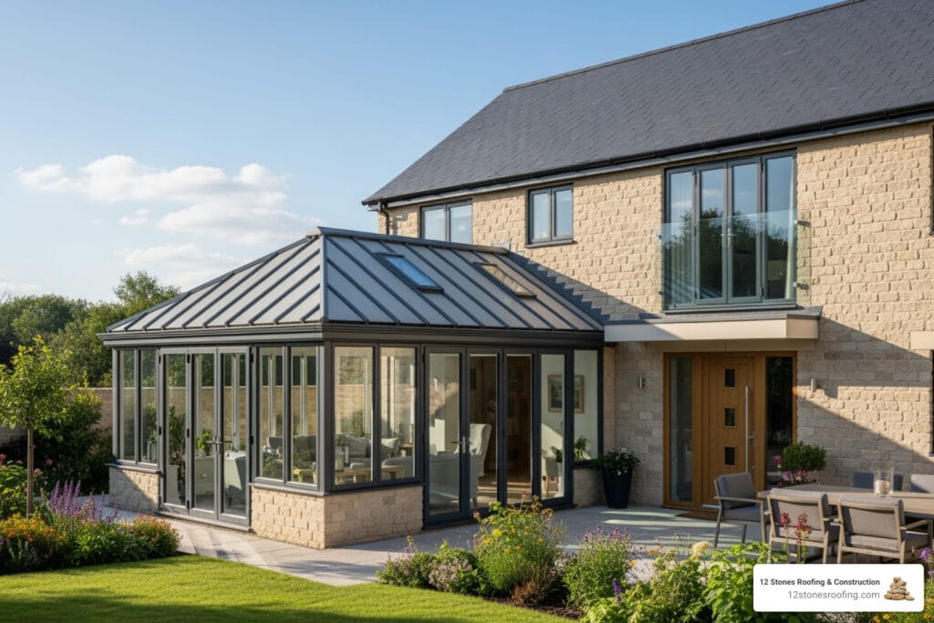 lightweight conservatory roof
