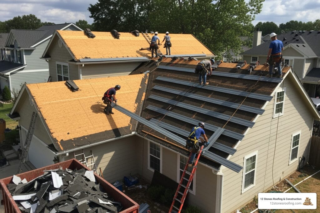 replace tile roof with colorbond cost