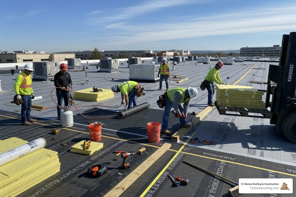 commercial roof installation cost
