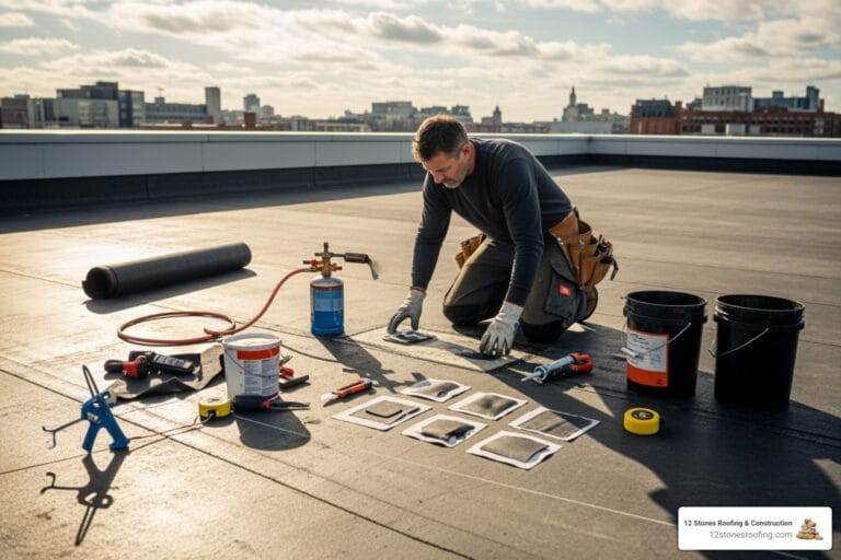 flat roof maintenance services