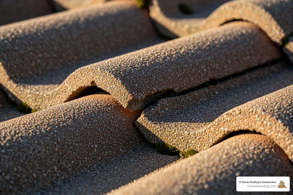 broken roof tile repair