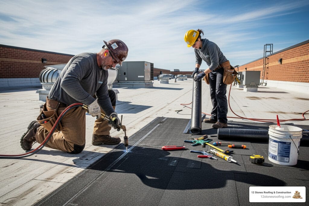 commercial roof repair contractors