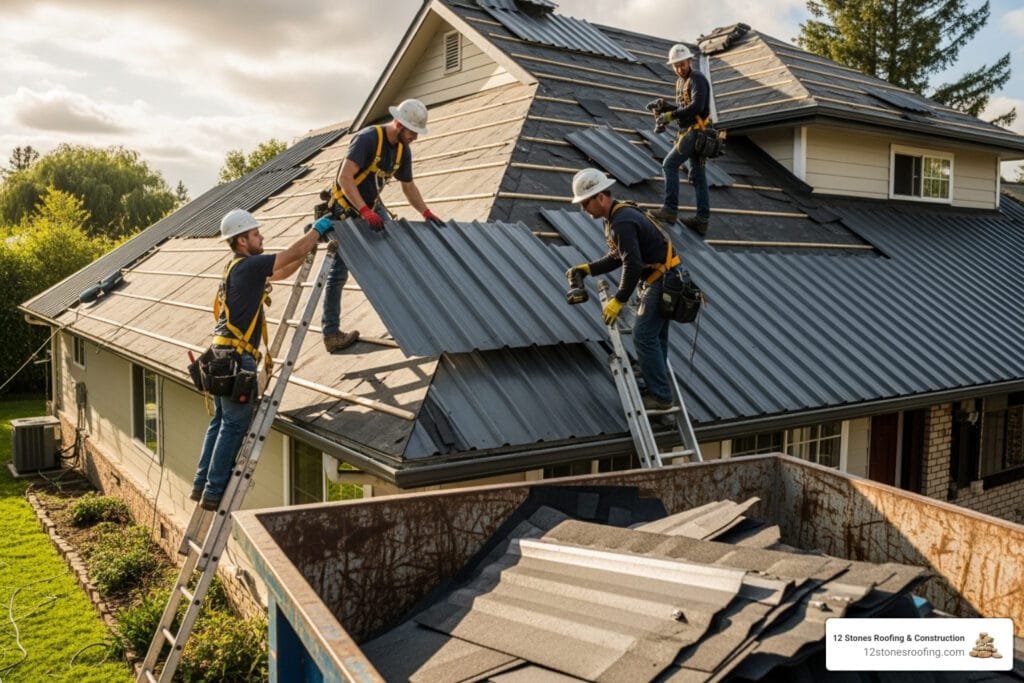 metal roof replacement cost