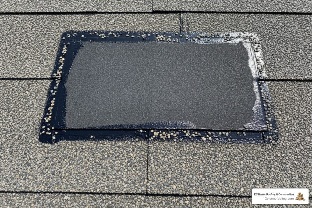 modified bitumen roof patch