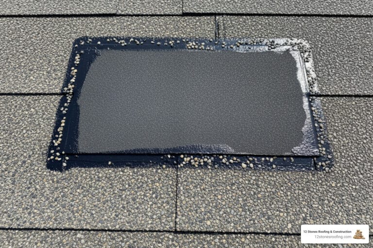 modified bitumen roof patch