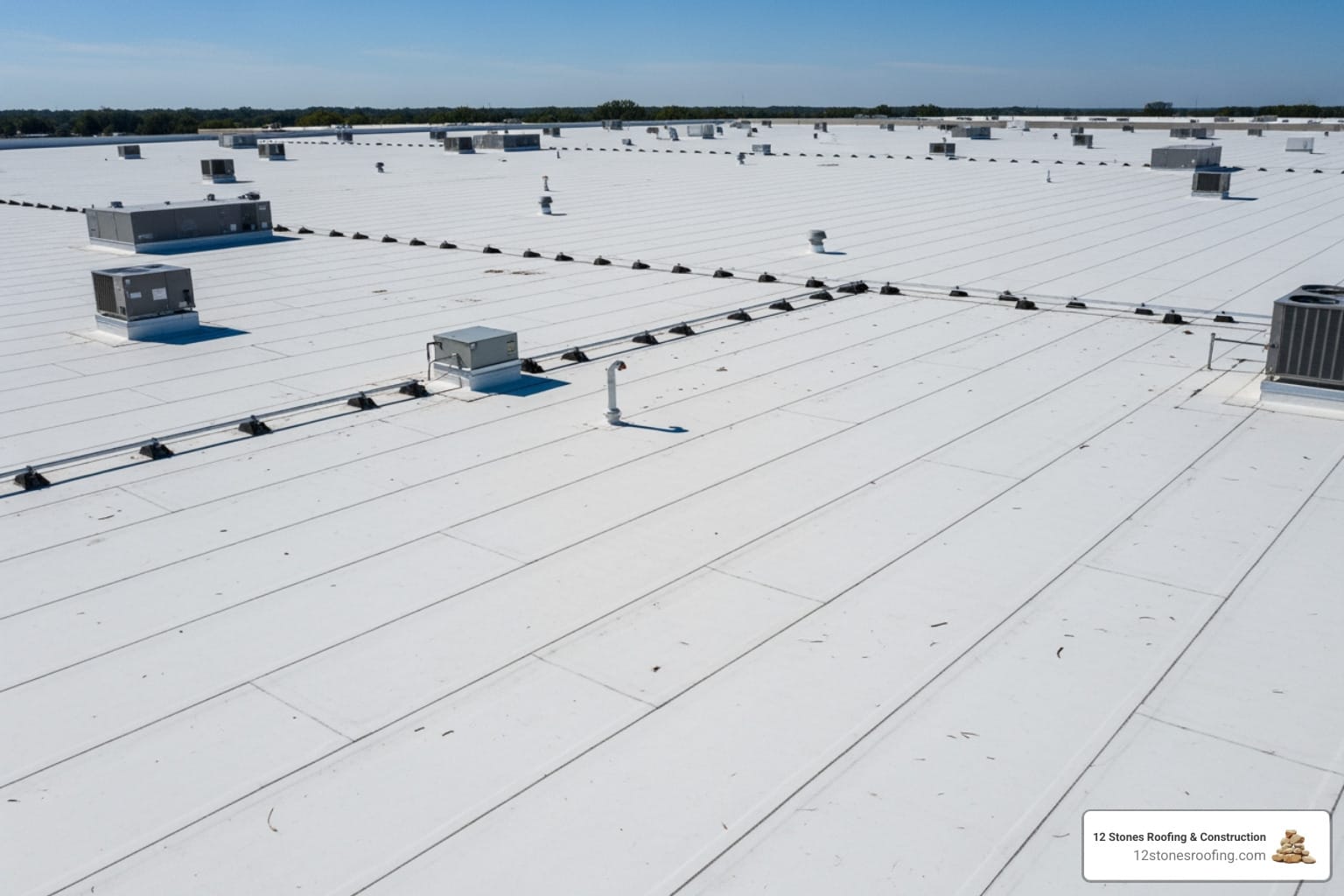 White TPO roofing