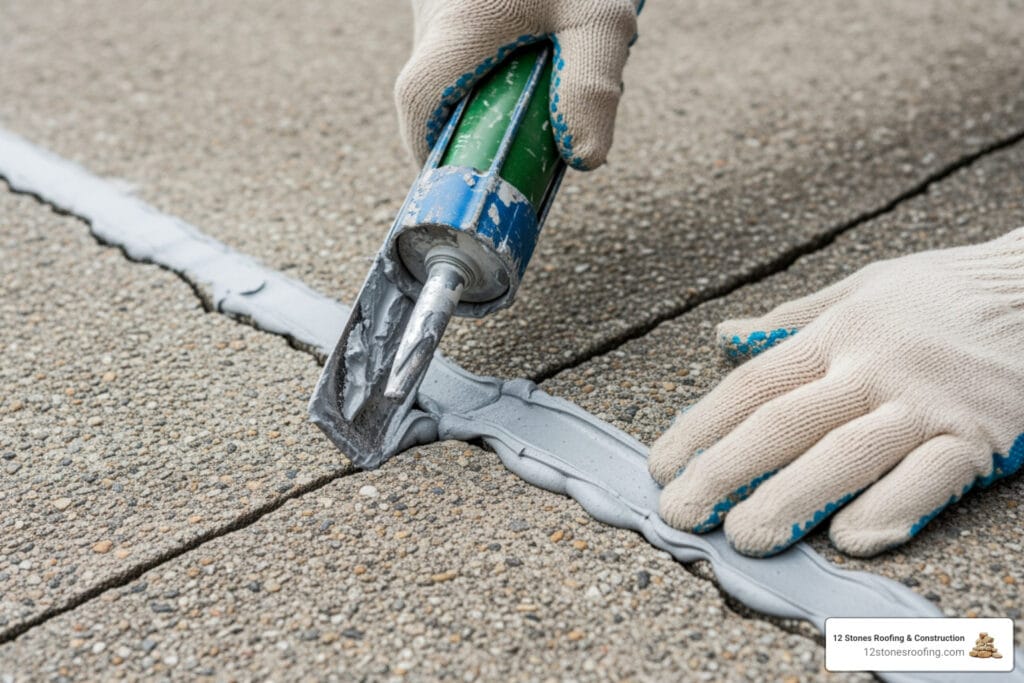 concrete roof leakage repair