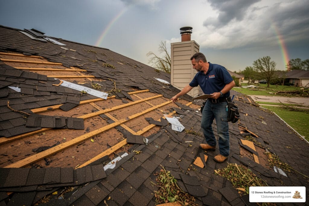 Emergency roof repair quote