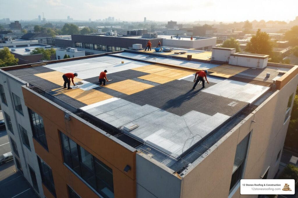 flat roof replacement services