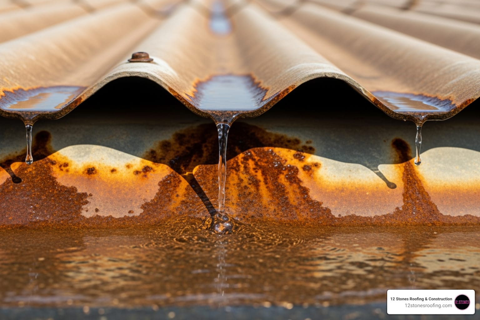 stop leaks on metal roof