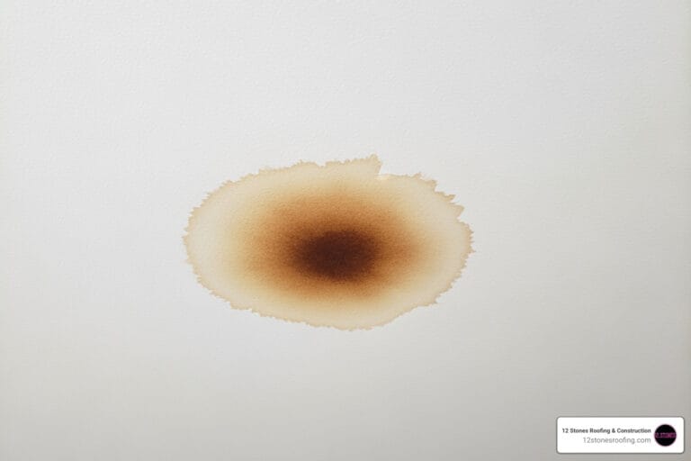 temporary ceiling leak fix