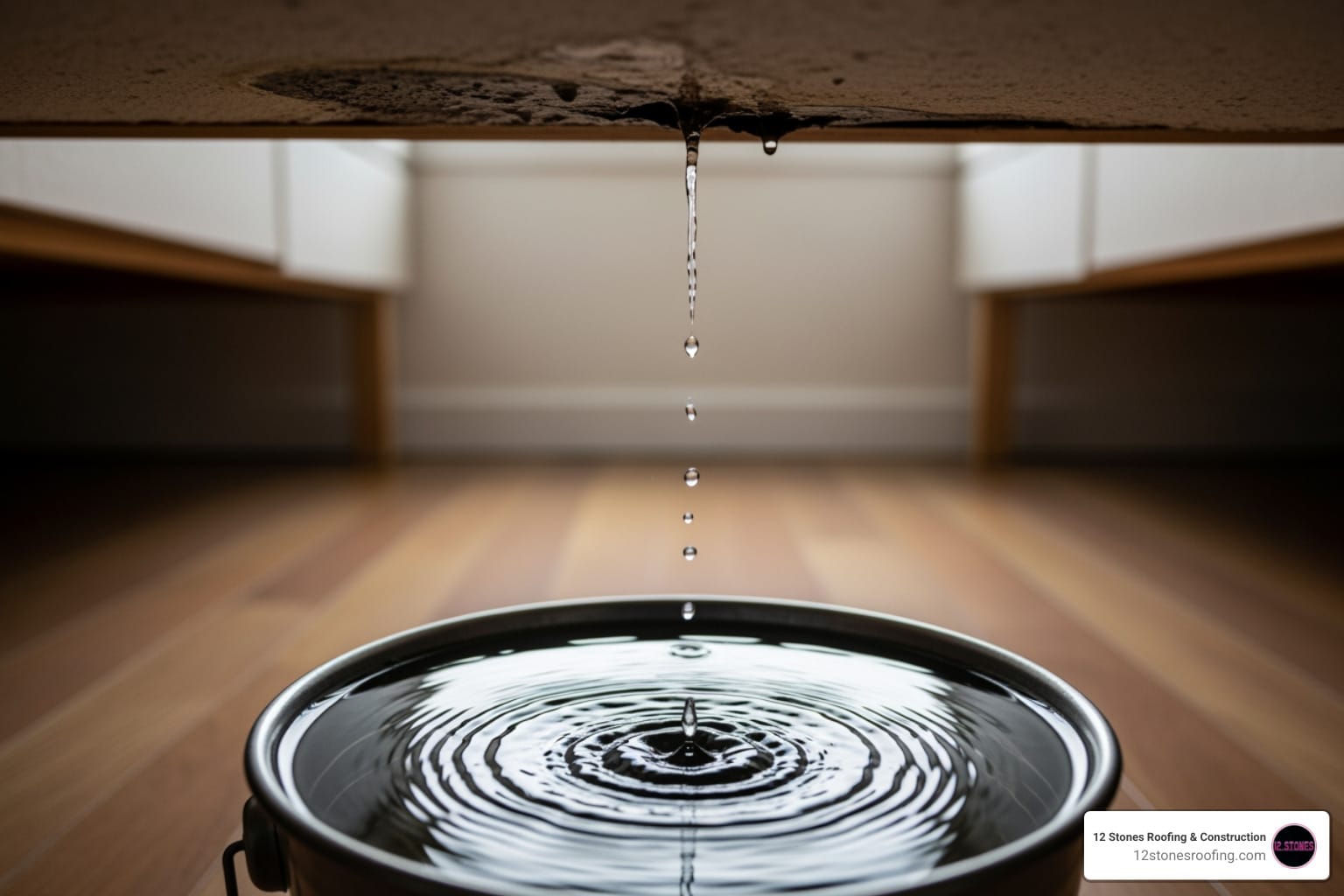 how to fix a leaking roof from the inside